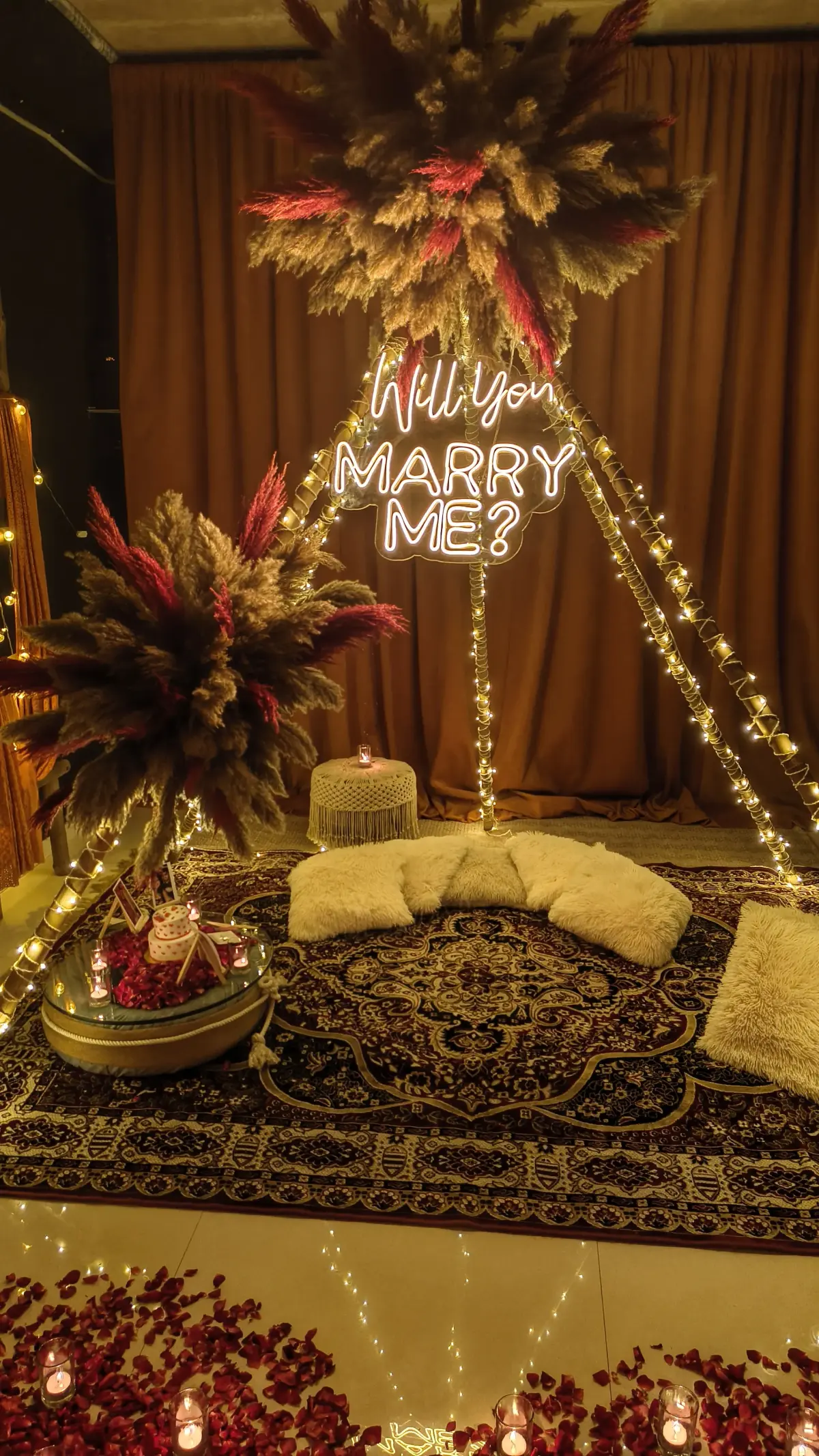 Fairy Tale Proposals setup photo